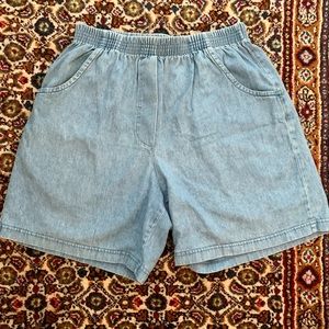 Vintage denim shorts